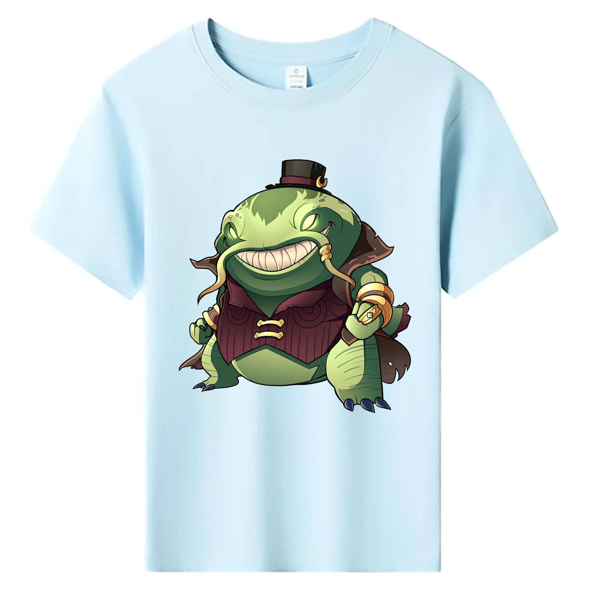（画像用） リーグ・オブ・レジェンド League of Legends LOL 綿100％キッズTシャツ（フロントプリント）